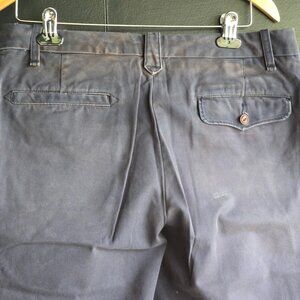 Men's Dockers K-1 Khakis aged Muck wash rough riders Chino pants 34 x 36 war hro